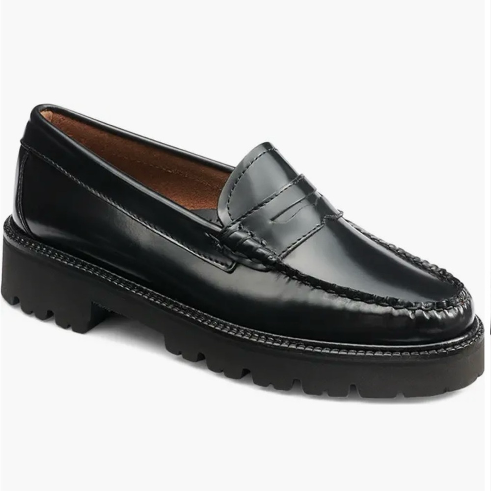 GH Bass Weejuns lug sole loafers 7
